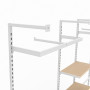 U-Rail for Noosa System 40mm pitch WHITE