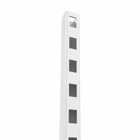 Noosa Slotted Post WHITE