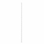 Noosa Slotted Post Floor to Ceiling Mount WHITE