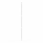 Noosa Slotted Post Floor to Ceiling Mount WHITE