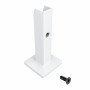 Noosa Slotted Post Floor to Ceiling Mount WHITE