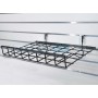 Angled Wire Shelf with Lip