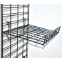 Angled Wire Shelf with Lip