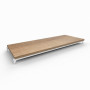 Timber Shelf for White Noosa Bay - Tavern Oak