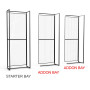 MART Single Bay White (Build Your Own Display)