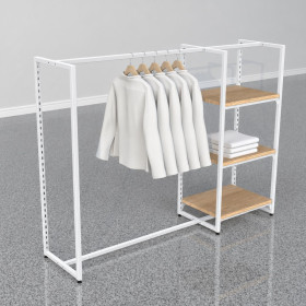 Noosa Clothes Rack - Model 1 - White