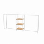 Noosa Clothes Rack - Model 2 - White