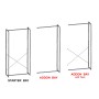 Noosa Modular System - White - VISION 1 - Oak Shelves