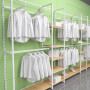 Noosa Modular System - White - VISION 3 - Oak Shelves