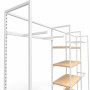 Noosa Modular System - White - VISION 4 - Oak Shelves