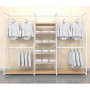 Noosa Modular System - White - VISION 4 - Oak Shelves