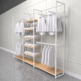 Noosa Modular System - White - VISION 4 - Oak Shelves