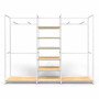 Noosa Modular System - White - VISION 4 - Oak Shelves