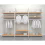 Noosa Modular System - White - VISION 5 - Oak Shelves