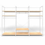 Noosa Modular System - White - VISION 5 - Oak Shelves