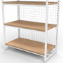 MART Shelving Wall Bay White