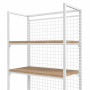 MART Shelving Wall Bay White
