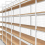 MART Shelving Wall Bay White