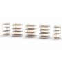 MART Shelving Double Bay White