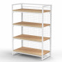 MART Shelving Single Bay White