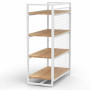 MART Shelving Single Bay White
