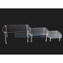 Acrylic Display Table Set of 3