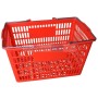 Plastic Shopping  Basket 29L Red