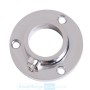 Flange for Round Tube 25mm Small Chrome
