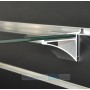 Slat Panel Glass Shelf Bracket
