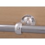 Hanging Rail Center Bracket 25mm Chrome