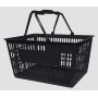 Plastic Shopping  Basket 20L Black
