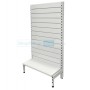 Gondola Shelving Slat Wall Back Panel White