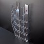 Acrylic Wall Mounted Brochure Holder 4XA4