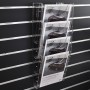 Acrylic Wall Mounted Brochure Holder 4XA4