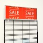 Grid Mesh Clip on Sign Holder