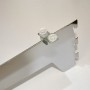 Wall Strip Shelf Bracket 40mm pitch