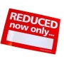 "REDUCED now only" Stickers - sticker roll 