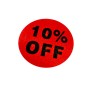 "10% Of"f Sale Stickers - 500pcs/roll 