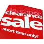 "Clearance Sale" - Signs / Posters - 4 pack 