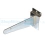Slatwall Shelf Bracket for Timber or Glass Shelf Support