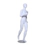 Female Running Mannequin White Mat