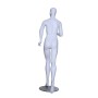 Female Running Mannequin White Mat