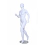 Female Running Mannequin White Mat