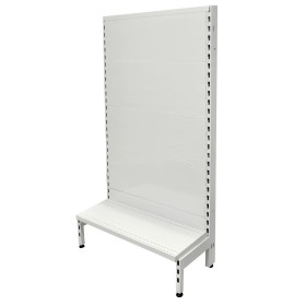 Single Sided Flat Back Gondola White