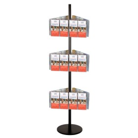 36DL Brochure Holders Carousel