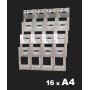 16 A4 Brochure Holder Kit