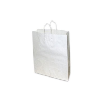 Extra Small White Paper Bag 160x50x260 (pack 100)