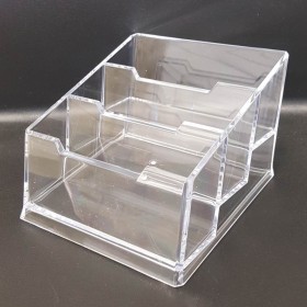 3-Tier Business Card Holder