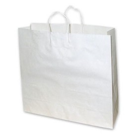 Large White Paper Bag 450x125x500 (pack 100)