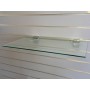 Shelf Bracket for 5mm-10mm glass shelf Chrome